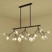 By julietteposted on28 mai 2020. Lustre Design Moderne Led En Bois Branches D Arbres Noir Ou Dore Lustres Lumeers