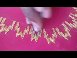 Zig Zag Embroidery Design For A Saree Blouse Youtube Embroidery Designs Hand Embroidery Videos Embroidery Blouse Designs Seamless multicolor pattern in tribal style.