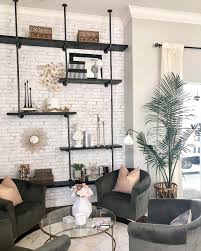 Loft White Brick Peel And Stick Wallpaper Brick Living Room Brick Wall Living Room Brick Wall Bedroom
