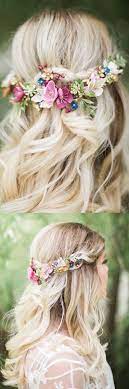 36 Romantic Flower Crowns For Spring And Summer Weddings Weddinginclude Flowers In Hair Floral Crown Wedding Floral Headpiece