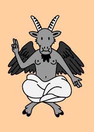 Littl' Baphomet' Poster by Billy the Kid | Displate