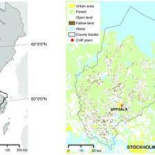Västra götaland county, where the second largest city göteborg is located, had over 1.7 million inhabitants, and. Left Figure Map Of Sweden Indicating The Study Region Uppsala Download Scientific Diagram