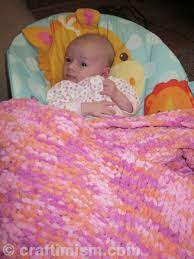 Craftimism Peachy Baby Blanket