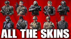 Call of duty characters name. Call Of Duty Mobile Skins All Characters In Cod Mobile Youtube