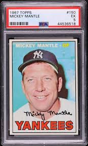 1959 Topps Mickey Mantle #10 PSA 3 VG
