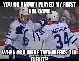 Nolan patrick shot blocked by connor clifton penalty to boston bruins 2 minutes for too many men on the ice (served by andy andreoff) Marleau And Matthews Funny Hockey Memes Hockey Memes Hockey Humor