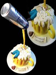 Beer Gravity Defying Cakes Birthday Cakes Gravity Defying Cake Delicious Cake Recipes Beer Cake