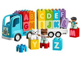 Prestigious animal alphabet paintbox 100% cotton fabric digital print. Alphabet Truck 10915 Duplo Buy Online At The Official Lego Shop Gb