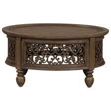 Find all variants of coffee table to dining table available at discounted prices and offers. Liberty Furniture Parisian Marketplace 598 Ot1011 Relaxed Vintage Round Cocktail Table With Open Design Upper Room Home Furnishings Cocktail Coffee Tables