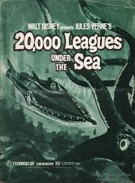 «سفینهٔ غواصه یا سیاست تحت‌ البحری»؛ «بیست هزار فرسخ سیاحت در زیر بحر»؛ «20000، فرسنگ زیر دریا»؛ «20000، (بیست هزار) فرسنگ زیر دریا»؛ « 20هزار فرسنگ زیر دریا»؛ «20(بیست) هزار فرسنگ. This Pressbook Cover Is For The Re Release Of 20 000 Leagues Under The Sea Which Was Set To Come Out Just Pr Leagues Under The Sea Under The Sea The Sea Movie