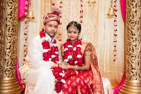 Indian (tamil) traditional wedding ceremony on august 29, 2010 in chennai, tamil nadu, india. Wedding Garlands Maalais Tie The Thali