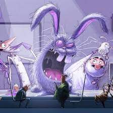 Despicable me 2 purple rabbit