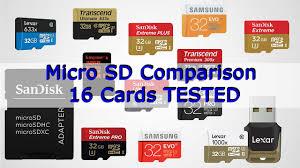 100% genuine fast speed for phones tablets dash cams pc. The Ultimate Micro Sd Card Comparison Youtube