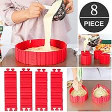 Tortenring Verstellbar Bake Snake Kuchenform Silikon Silikon Form Backform Fondant Zubehor Cake Mould Diy Eine Vie Fondant Zubehor Tortendeko Kuchenform