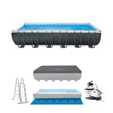 Piscine Tubulaire Rectangulaire Intex Ultra Xtr Frame 5 49 X 2 74 X 1 32