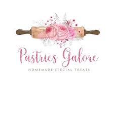 Logo Rolling Pin Pink Bakery Logo Design Vintage Rolling Pin Etsy Diseno De Logotipo De Panaderia Logotipo De Pasteleria Logotipo De Panaderia