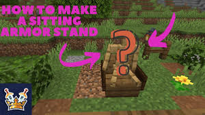 Well, changing the poses of these: How To Make A Sitting Armor Stand In Minecraft 1 15 Youtube