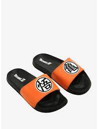 Maybe you would like to learn more about one of these? Dragon Ball Z Goku Kanji Slide Sandals