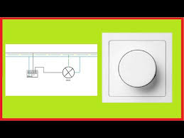 Dimmer Anschliessen Dimmer Statt Lichtschalter Einbauen Dimmerschalter Anschluss Schaltplan Youtube