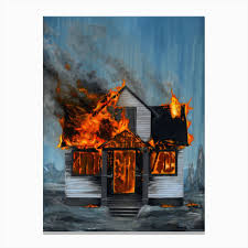 Custom house drawing, drawing from photo, drawing of home, first house gift, house sketch, illustration of house, realtor gift for buyers everythread 5 out of 5 stars (315) $ 50.00 free shipping add to favorites custom house drawing, house illustration, house painting, realtor gift, housewarming gift, house portrait. House On Fire Canvas Print Fire Painting Fire Art Painting