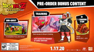 Jan 21, 2020 · dragon ball z: Dragon Ball Z Kakarot How To Get Pre Order Dlc Content Attack Of The Fanboy