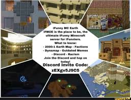 Minecraft realms invite code micro usb b. Ifunny Mc Earth Ifmce Is The Place To Be The Ultimate Ifunny Minecraft Server For Ifunniers