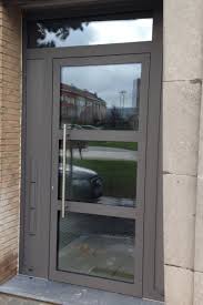 Magnifique Porte En Aluminium Modernhome Grey Glassdoor Frontdoor Voordeur Voordeur