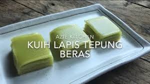 Setelah siap, sejukkan kuih lapis sebelum dipotong. Kuih Lapis Tepung Beras Youtube