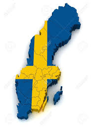 Click on the image to increase! 3d Map Of Sweden Stock Photo Picture And Royalty Free Image Image 9262324