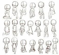 Chibi Sitting Chibi Sitting Chibi Sitzend Chibi Assis Chibi Sentado Chibi Poses Chibi Ani C Chibi Sketch Cartoon Body Anime Drawings Tutorials