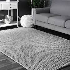Adalaide Hand Braided Wool Light Gray Area Rug Reviews Joss Main