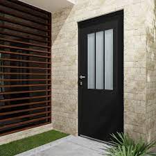 Maybe you would like to learn more about one of these? Porte D Entree Alu Atelier Essentiel H 215 X L 90 Cm Vitree Noir Poussant Droit Leroy Merlin