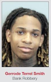 He robs banks across state lines, then he disappears. He's done it before &  he'll do it again. Gerrode Terrel Smith is a wanted bank robber based in  Houston. We're offering up