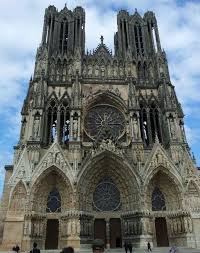 Reims Notre Dame Cathedral Reims Cathedral Medieval France Cathedral