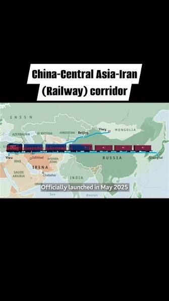 China-Central Asia-Iran (Railway) corridor, #iran #China #middleeast  #usareels #islamic #Bangladesh #europe #Pakistan #islam #railway | Islamic  History of Sociology and Science | Facebook