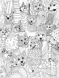 Dog coloring page coloring pages for girls coloring books akita shiba inu colors cartoon drawings animal drawings shibu inu dog line drawing. Pin On Products