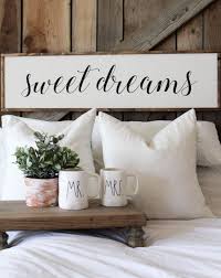 Sweet Dreams Oversized Sign Bedroom Signs Bedroom Decor Decor