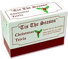 Challenge them to a trivia party! Amazon Com Tis The Season Christmas Trivia Game The Classic And Original Featuring Christmas Trivia Cards Questions That Make For Great Holiday Games For The Entire Family 1 Pack