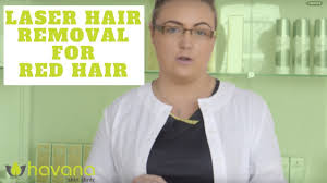 Red dye can be removed by using the right neutralizing color too, and by looking at a color wheel you can see that the color directly opposite to red is green. Laser Hair Removal For Red Hair Laser Hair Removal Fair Hair Youtube