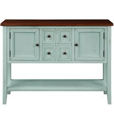 Segmart Console Table With 4 Storage Drawers For Entryway Walmart Com Sideboard Console Table Sideboard Console Console Table