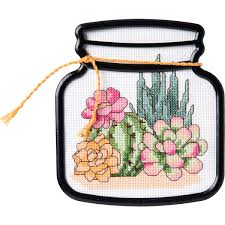 Cross stitch patterns featuring cars. Shop Plaid Bucilla My 1st Stitch Counted Cross Stitch Kits Terrarium Frame Cactus 47908e 47908e Plaid Online