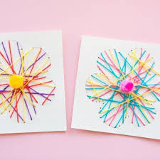 By uffe buchard & chris calmer. Kid Made Diy String Art Flower Cards