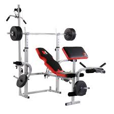 Banc professionnel repliable avec chandelles pouvant accueillir jusqu'à 200 kg de charge. Banc De Musculation Bermuda Xt Pro Hammer Spor