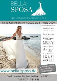 Großer rabatt · guter service · geschneidert · schneller versand Plakatkampagne Brautkleid In Erlangen Bella Sposa Brautmoden Designershop Fur Nurnberg