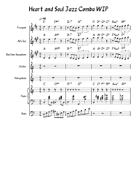 Heart And Soul Jazz Combo Sheet Music For Piano Trumpet Alto Saxophone Baritone Saxophone Download Free In Pdf Or Midi Musescore Com