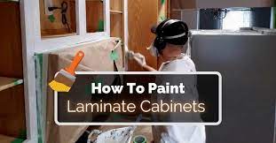 How to paint melamine or laminate cabinets without a paint sprayer. How To Paint Laminate Cabinets In 10 Steps