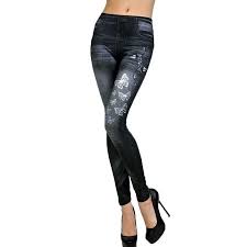 Womens Sexy Skinny Leggings Jeans Stretchy Pants Denim