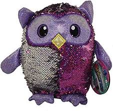 Black And Decker Helix Hand Mixer Purple Amazon Com Shimmeez Medium Plush 8 Owl Toys Games Plush Owl Plush Toys