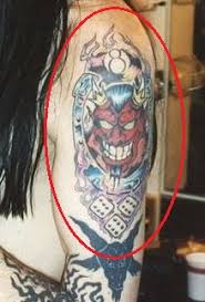 5 out of 5 stars (67) $ 15.00 free shipping favorite add to angel and devil bunny stickers. Marilyn Manson S 27 Tattoos Their Meanings Body Art Guru