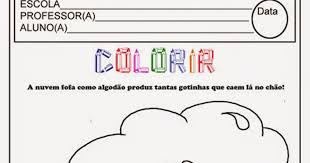 Desenhos para imprimir e colorir com as crianças durante o tempo juntos em casa.4 min. Desenho De Nuvem Para Colorir Pintar Imprimir Com Tracejado Espaco Pedagogico